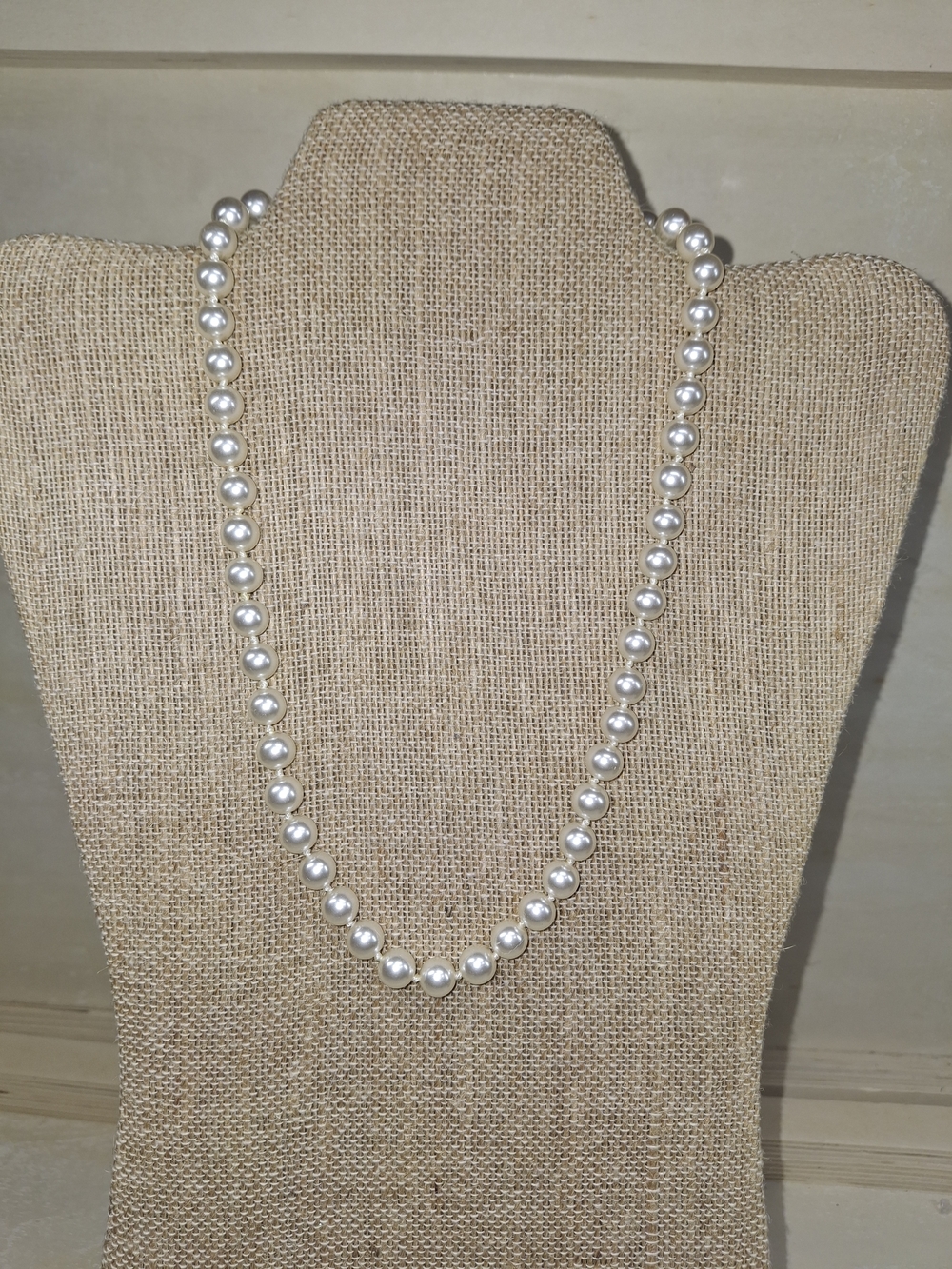 Classic White Pearl Necklace - Elegant Women’s Jewelry